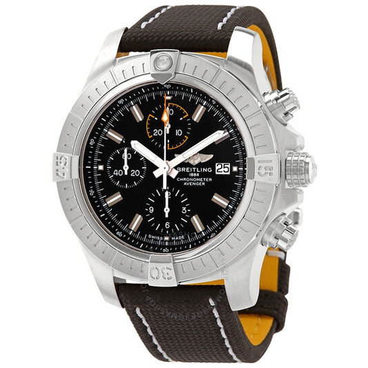 Breitling, Avenger Chronograph Automatic Black Dial Men's Watch