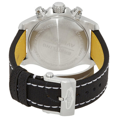 ساعة بريتلينج أفنجر كرونوغراف أوتوماتيكية للرجال بمينا أسود