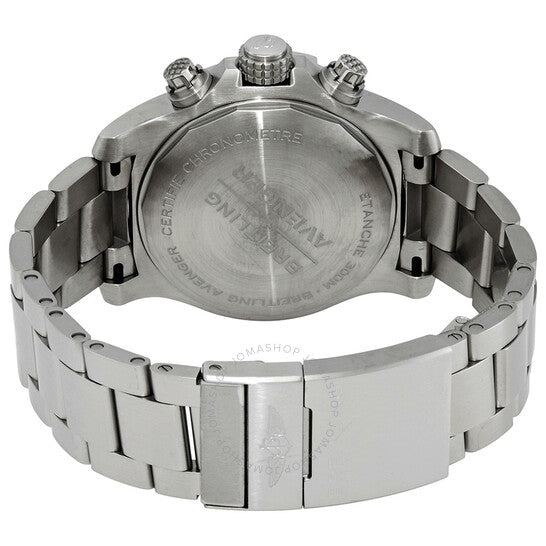 ساعة بريتلينج أفنجر كرونوغراف أوتوماتيكية للرجال بمينا أزرق