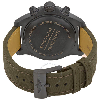 Breitling, Avenger Chronograph Automatic Chronometer Green Dial Men's Watch