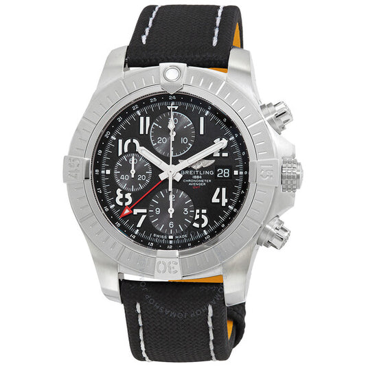 Breitling, Avenger Chronograph GMT Automatic Chronometer Black Dial Men's Watch