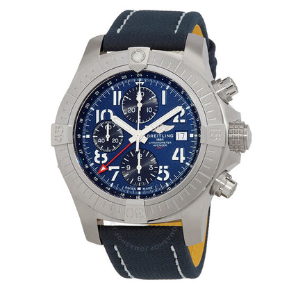 Breitling, Avenger Chronograph GMT Automatic Chronometer Blue Dial Men's Watch