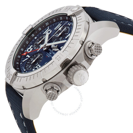 Breitling, Avenger Chronograph GMT Automatic Chronometer Blue Dial Men's Watch