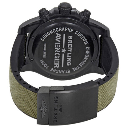 Breitling, Avenger Hurricane Black Dial Automatic Men's Watch XB12101A-BF46GNRD