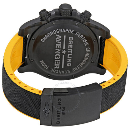 Breitling, Avenger Hurricane Black Dial Chronograph Men's Watch XB0170E4-BF29BKRD