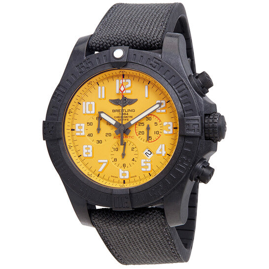 Breitling, Avenger Hurricane Yellow Dial Automatic Men's Watch XB0170E4-I533BKRD