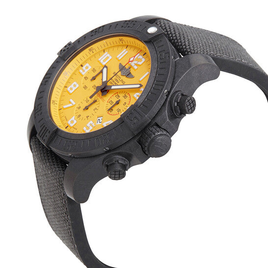 Breitling, Avenger Hurricane Yellow Dial Automatic Men's Watch XB0170E4-I533BKRD