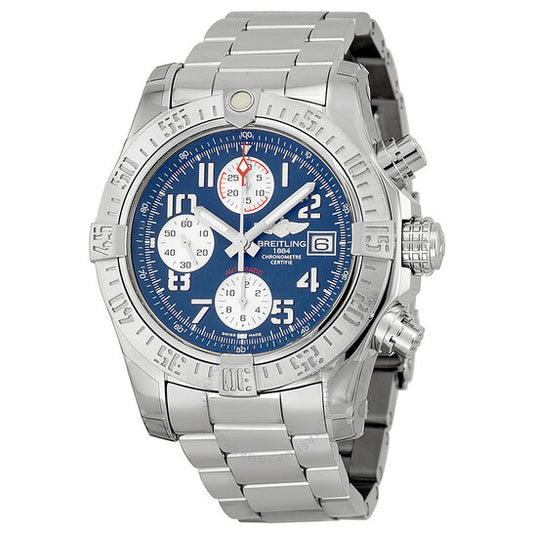 Breitling, Avenger II Automatic Chronograph Blue Dial Men's Watch A1338111/C870SS