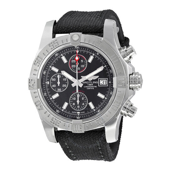 Breitling, Avenger II Chronograph Black Dial Men's Watch A1338111-BC32BKFT