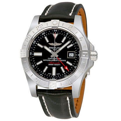 Breitling, Avenger II GMT Black Dial Men's Watch A3239011-BC35BKLD