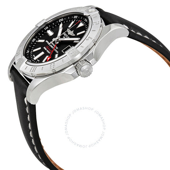 Breitling, Avenger II GMT Black Dial Men's Watch A3239011-BC35BKLD