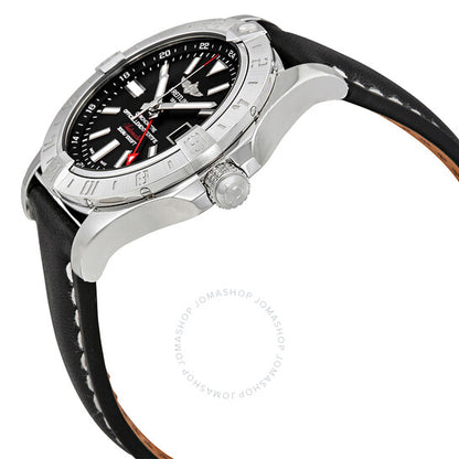 Breitling, Avenger II GMT Black Dial Men's Watch A3239011-BC35BKLD