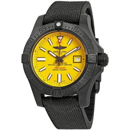 Breitling, Avenger II Seawolf Yellow Dial Automatic Men's Watch