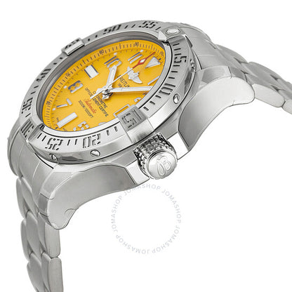 Breitling, Avenger II Seawolf Yellow Dial Men's Watch A1733110-I519SS