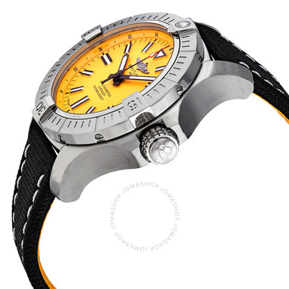 Breitling, Avenger Seawolf Automatic Chronometer Yellow Dial Men's Watch