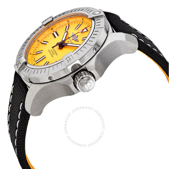 Breitling, Avenger Seawolf Automatic Chronometer Yellow Dial Men's Watch