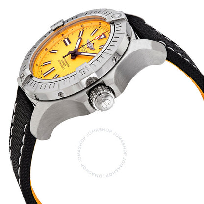 Breitling, Avenger Seawolf Automatic Chronometer Yellow Dial Men's Watch
