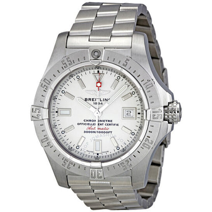 Breitling, Avenger Seawolf Silver Stainless Steel Men's Watch A1733010-G697S