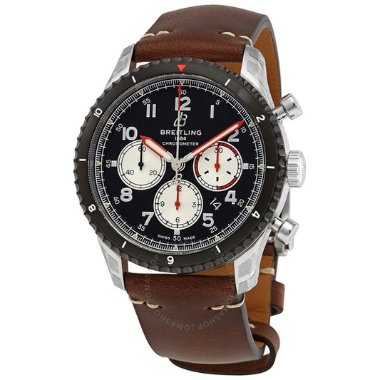 Breitling, Aviator 8 Chronograph Automatic Black Dial Men's Watch