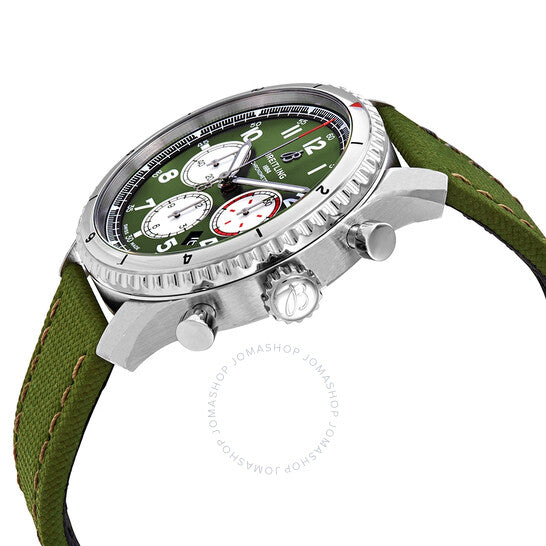 Breitling, Aviator 8 Chronograph Automatic Green Dial Watch