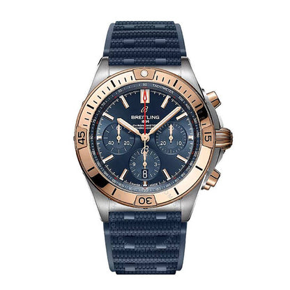 Breitling, Chronomat B01 Chronograph Automatic Blue Dial Men's Watch