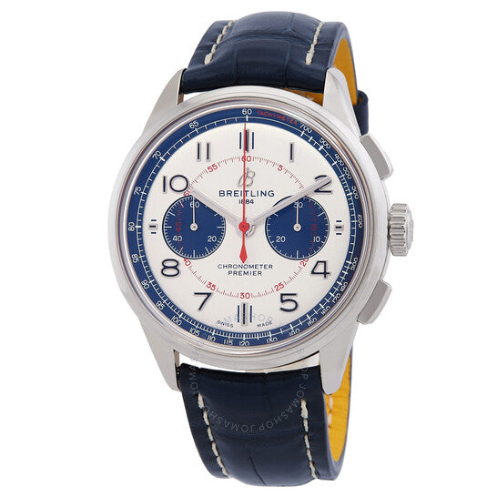 Breitling, B01 Chronograph Automatic Chronometer Silver Dial Men's Watch