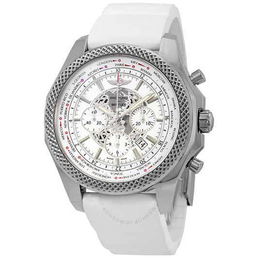 Breitling, Bentley B05 Unitime World Time Chronograph Automatic White Dial Men's Watch