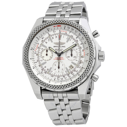 Breitling, Bentley Chronograph Automatic White Dial Men's Watch