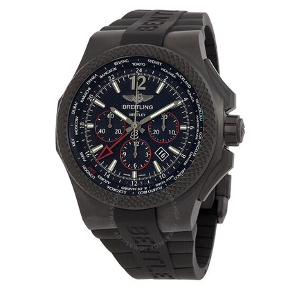 Breitling, Bentley Chronograph GMT Automatic Black Dial Men's Watch