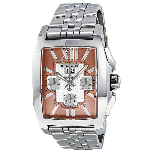 Breitling, Bentley Flying B Chronograph Automatic Amber Dial Men's Watch A4436512-H531