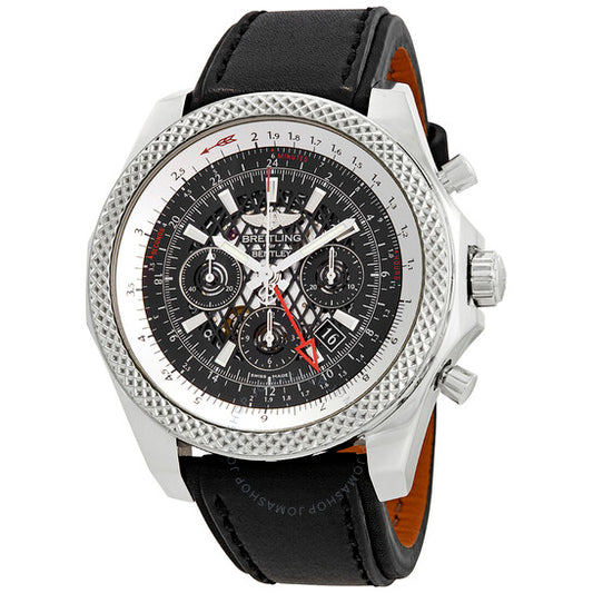 Breitling, Bentley GMT Chronograph Automatic Chronometer Black Dial Men's Watch