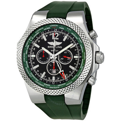 Breitling, Bentley GMT Green Dial Chronograph Men's Watch GRRD
