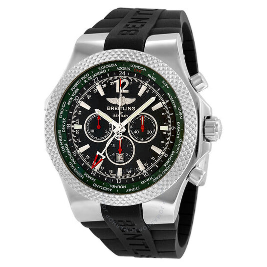Breitling, Bentley GMT Racing Green Black Dial Automatic Men's Watch A47362S4-B919BKRD