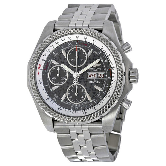 Breitling, Bentley GT Racing Grey Dial Chronograph Men's Watch A1336313-F545SS