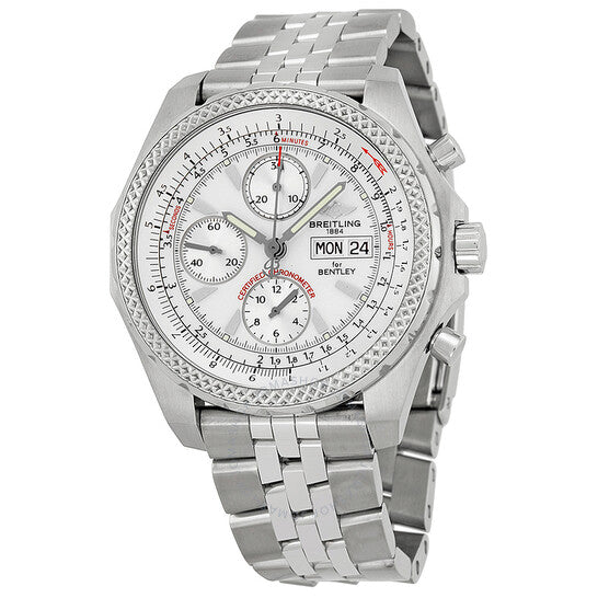 Breitling, Bentley GT Racing White Dial Men's Watch A1336313-A575SS