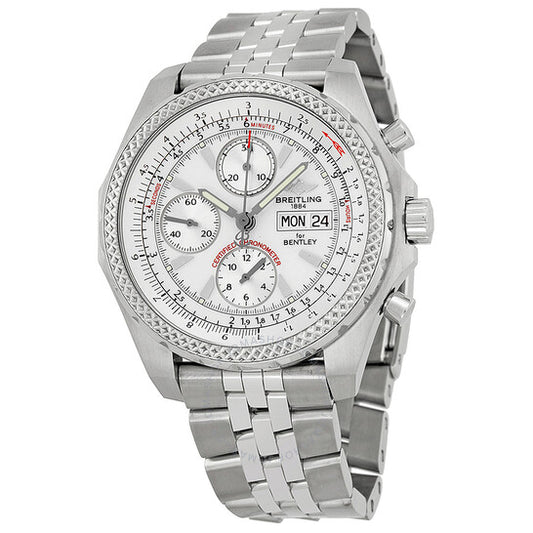 Breitling, Bentley GT Racing White Dial Men's Watch A1336313-A575SS