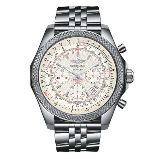 Breitling, Bentley Silver Dial Stainless Steel Automatic Men's Watch