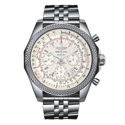 Breitling, Bentley Silver Dial Stainless Steel Automatic Men's Watch
