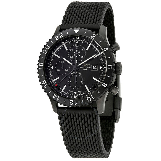 Breitling, Chronoliner Black Dial Automatic Men's Watch M2431013-BF02BKRD