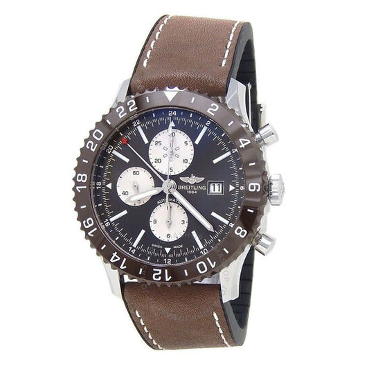 Breitling, Chronoliner Chronograph Automatic Chronometer Brown Dial Men's Watch