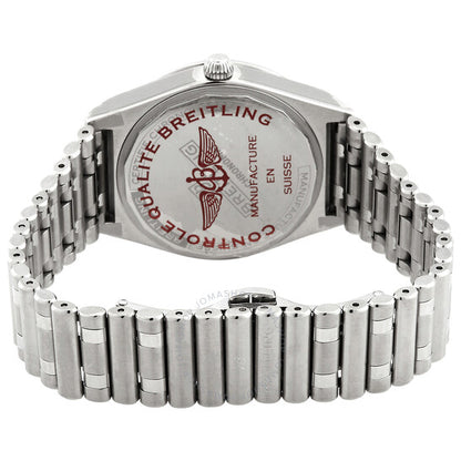 Breitling, Chronomat 36 Automatic Diamond White Dial Ladies Watch