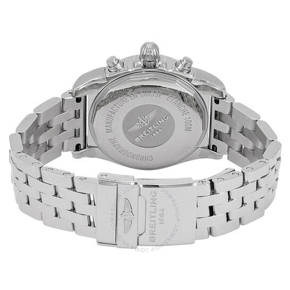 ساعة بريتلينغ كرونومات 38 أوتوماتيكية مرصعة بالألماس للسيدات A1331053/A774