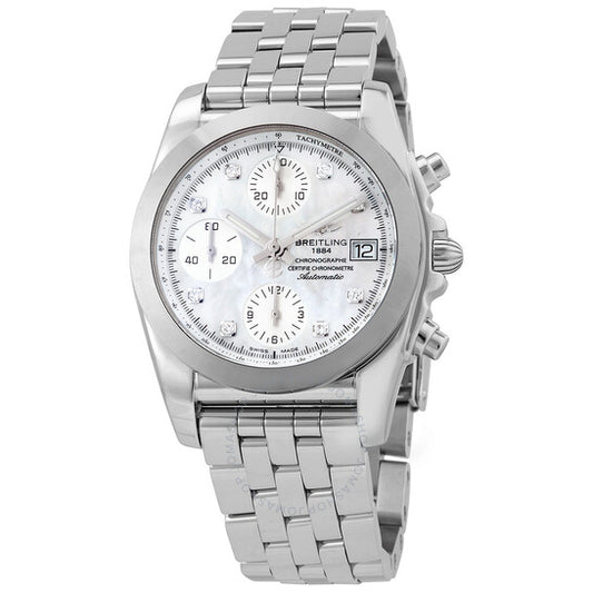 Breitling, Chronomat 38 Mother Of Pearl Dial Stainless Steel Men's Watch