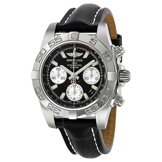 Breitling, Chronomat 41 Automatic Black Dial Men's Watch BKLT