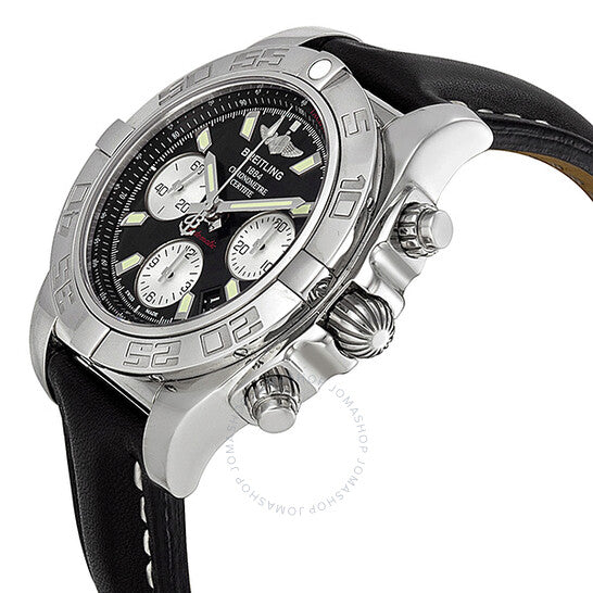 Breitling, Chronomat 41 Automatic Black Dial Men's Watch BKLT
