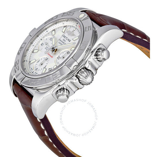 Breitling, Chronomat 41 Automatic Chronograph Silver Dial Men's Watch