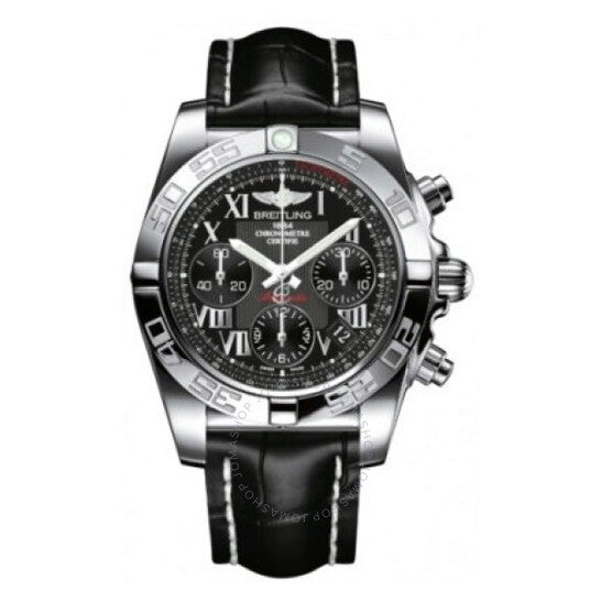 Breitling, Chronomat 41 Black Dial Stainless Steel Men's Watch