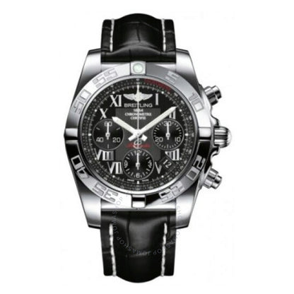 Breitling, Chronomat 41 Black Dial Stainless Steel Men's Watch