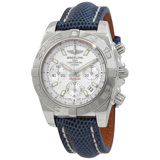 Breitling, Chronomat 41 Chronograph Automatic Silver Dial Men's Watch