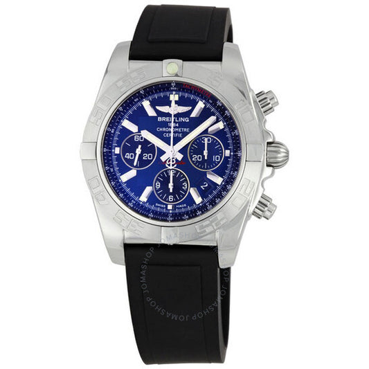 Breitling, Chronomat 44 Automatic Chronograph Blue Dial Men's Watch AB011011-C789